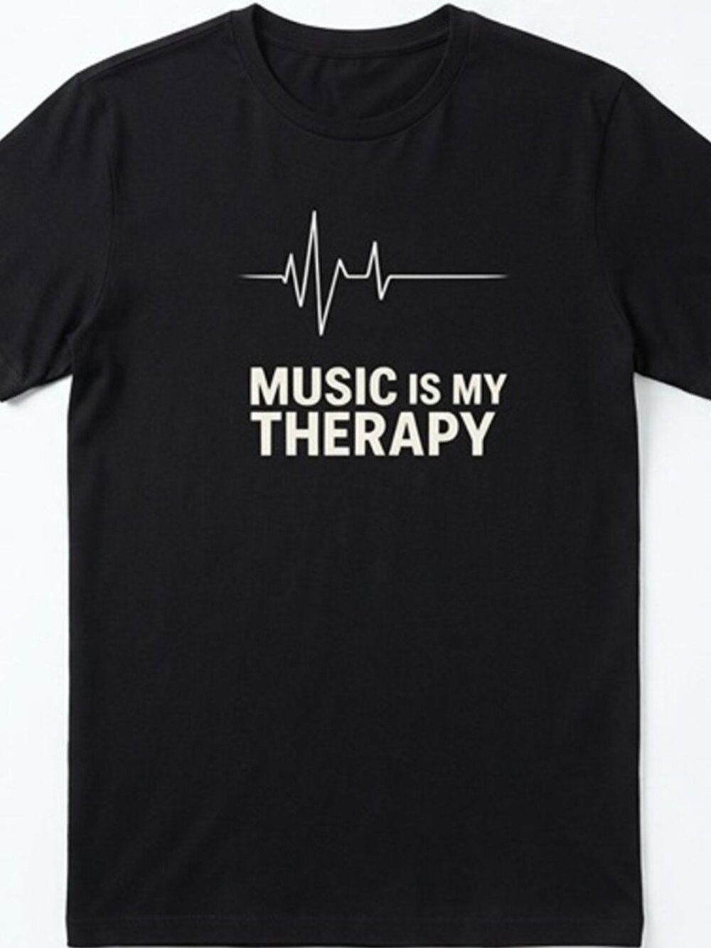 Music Is My Therapy Graphic T-Shirt